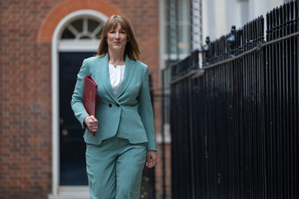 Rachel Reeves leaves Downing Street