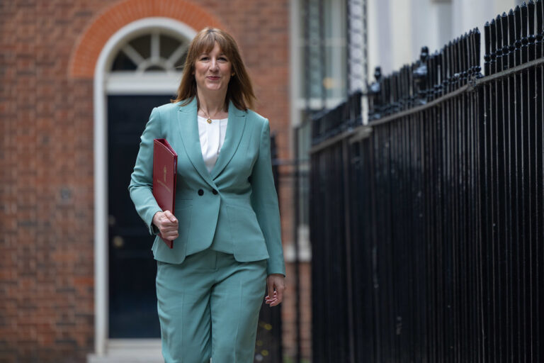 Rachel Reeves leaves Downing Street